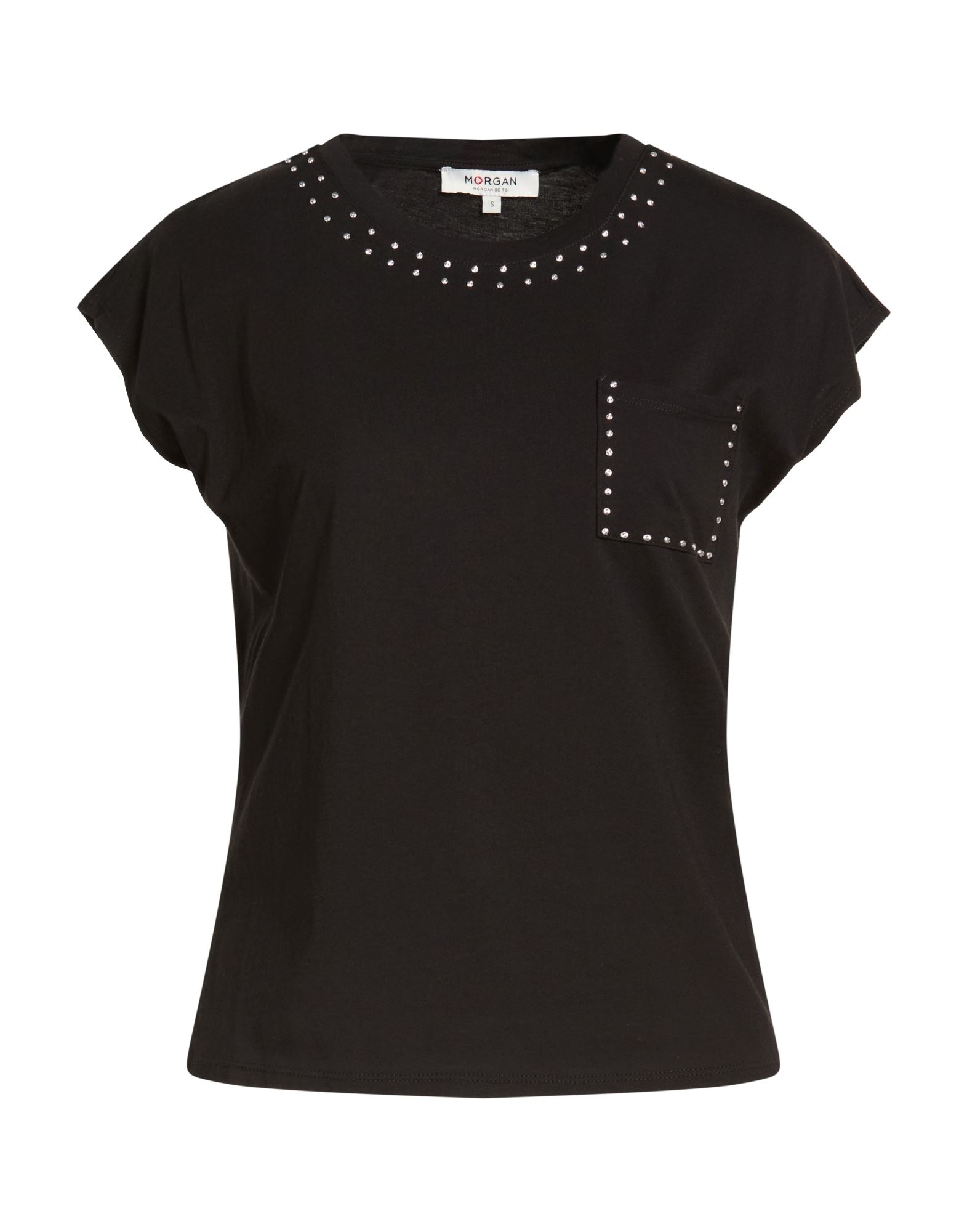 MORGAN DE TOI T-shirts Damen Schwarz von MORGAN DE TOI