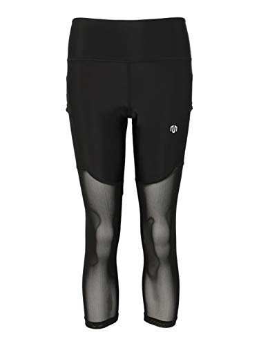 MOROTAI Damen Sporthose NAKA Performance Mesh Tights 2.0 weißM von MOROTAI