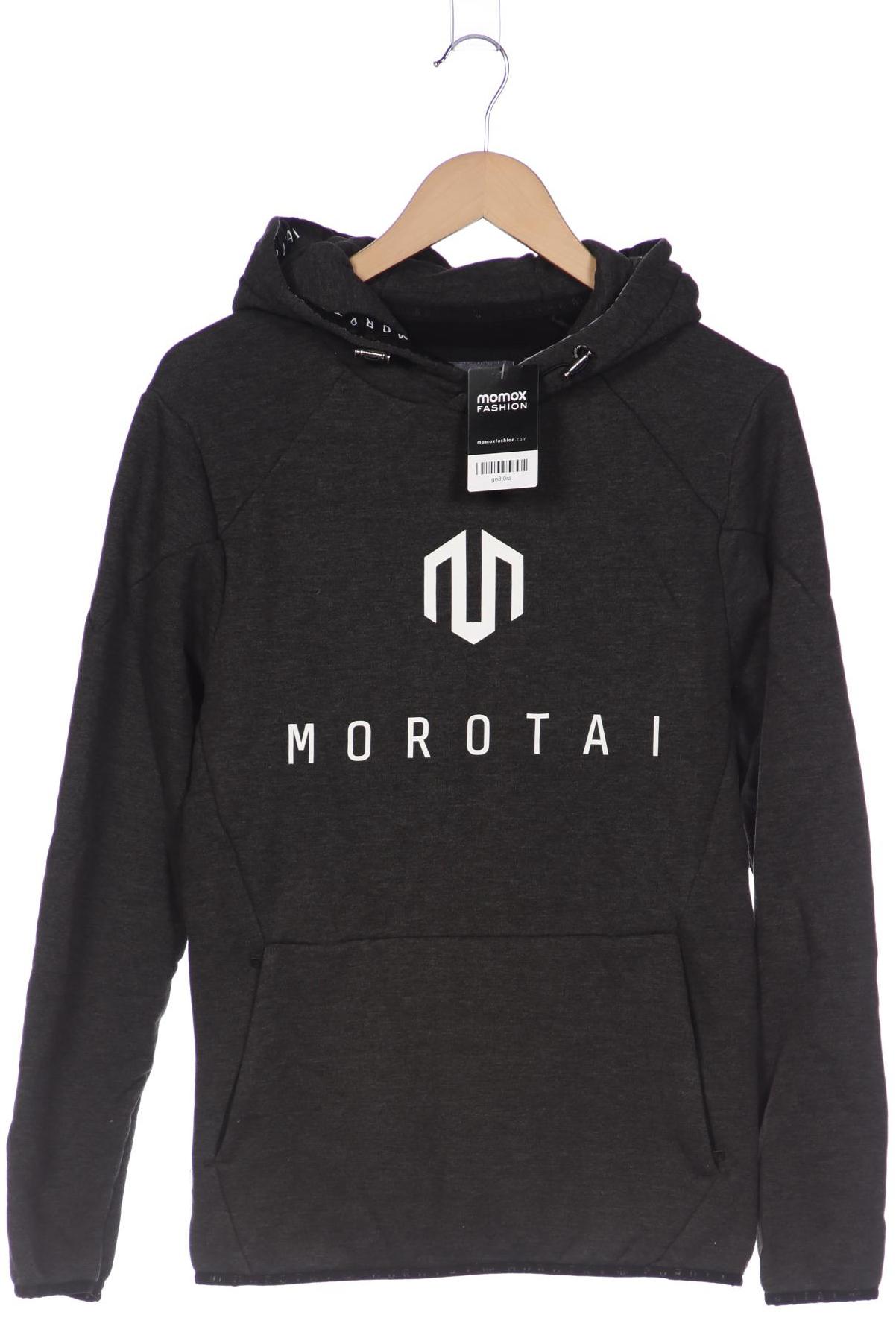 MOROTAI Herren Kapuzenpullover, grau von MOROTAI