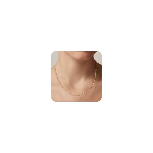 MOROTOLE Gold Halsketten für Frauen,14K Gold Vergoldet Goldkette Goldkette 18 Zoll Lange Halsketten für Frauen MOROTOLE Gold Halsketten für Frauen,14K Gold Vergoldet Goldkette Goldkette 18 Zoll Lange Halsketten für Frauen von MOROTOLE