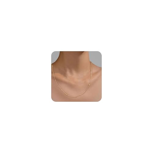 MOROTOLE Gold Halsketten für Frauen,14K Gold Vergoldet Goldkette Goldkette 22 Zoll Lange Halsketten für Frauen MOROTOLE Gold Halsketten für Frauen,14K Gold Vergoldet Goldkette Goldkette 22 Zoll Lange Halsketten für Frauen von MOROTOLE