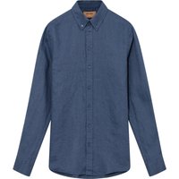 MOS MOSH Gallery Leichtes Leinenhemd mit Button-Down-Kragen von MOS MOSH Gallery