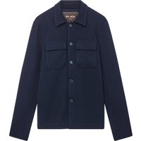 MOS MOSH Gallery Leichtes Strick-Overshirt aus einem elastischen Wollgemisch in L von MOS MOSH Gallery