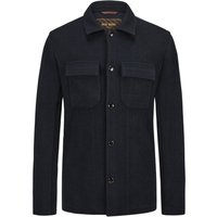 MOS MOSH Gallery Strick-Overshirt aus einem leicht elastischen Woll-Mix von MOS MOSH Gallery