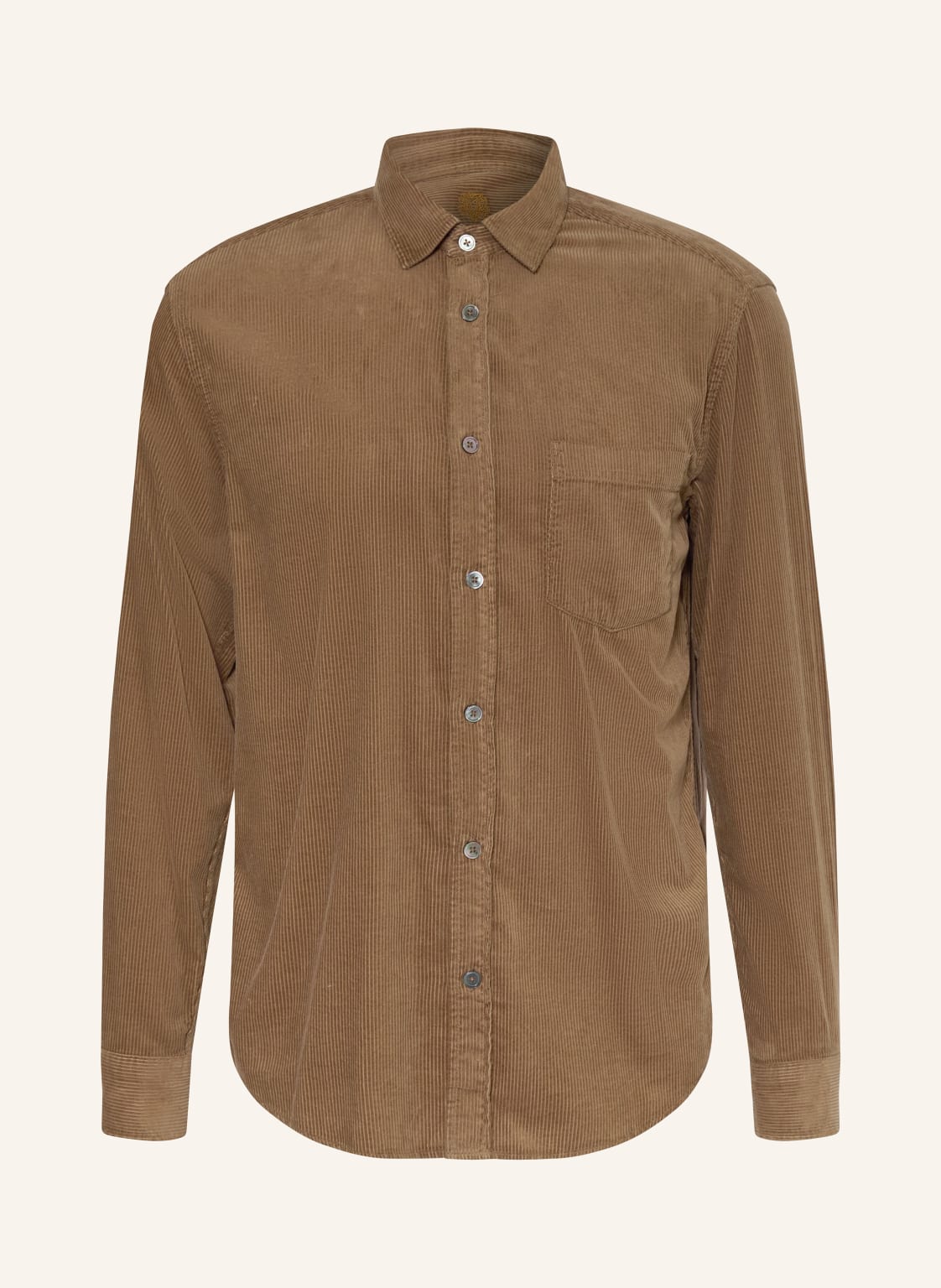 Mos Mosh Gallery Cordhemd Mmgalden Regular Fit braun von MOS MOSH Gallery
