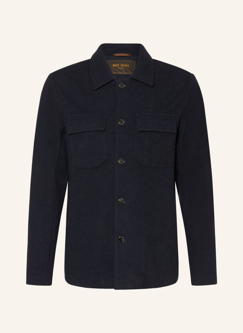Mos Mosh Gallery Overshirt Mmgaustin blau von MOS MOSH Gallery