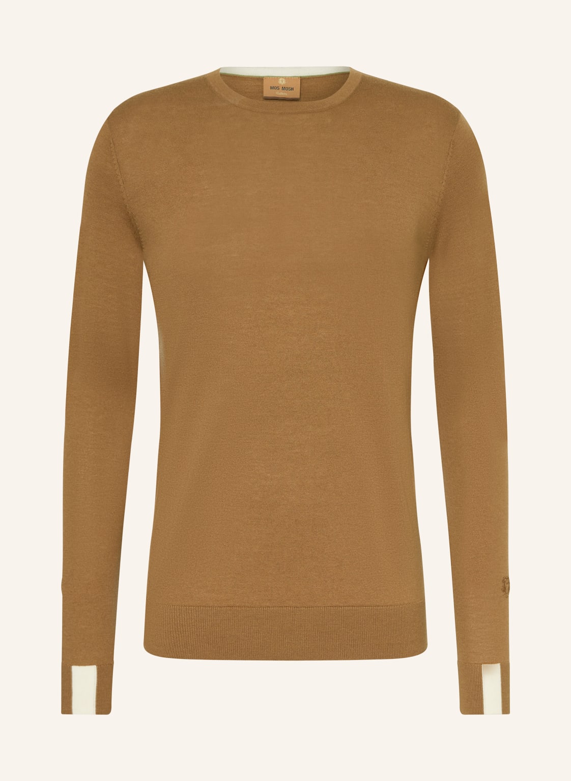 Mos Mosh Gallery Pullover Mmgadam braun von MOS MOSH Gallery