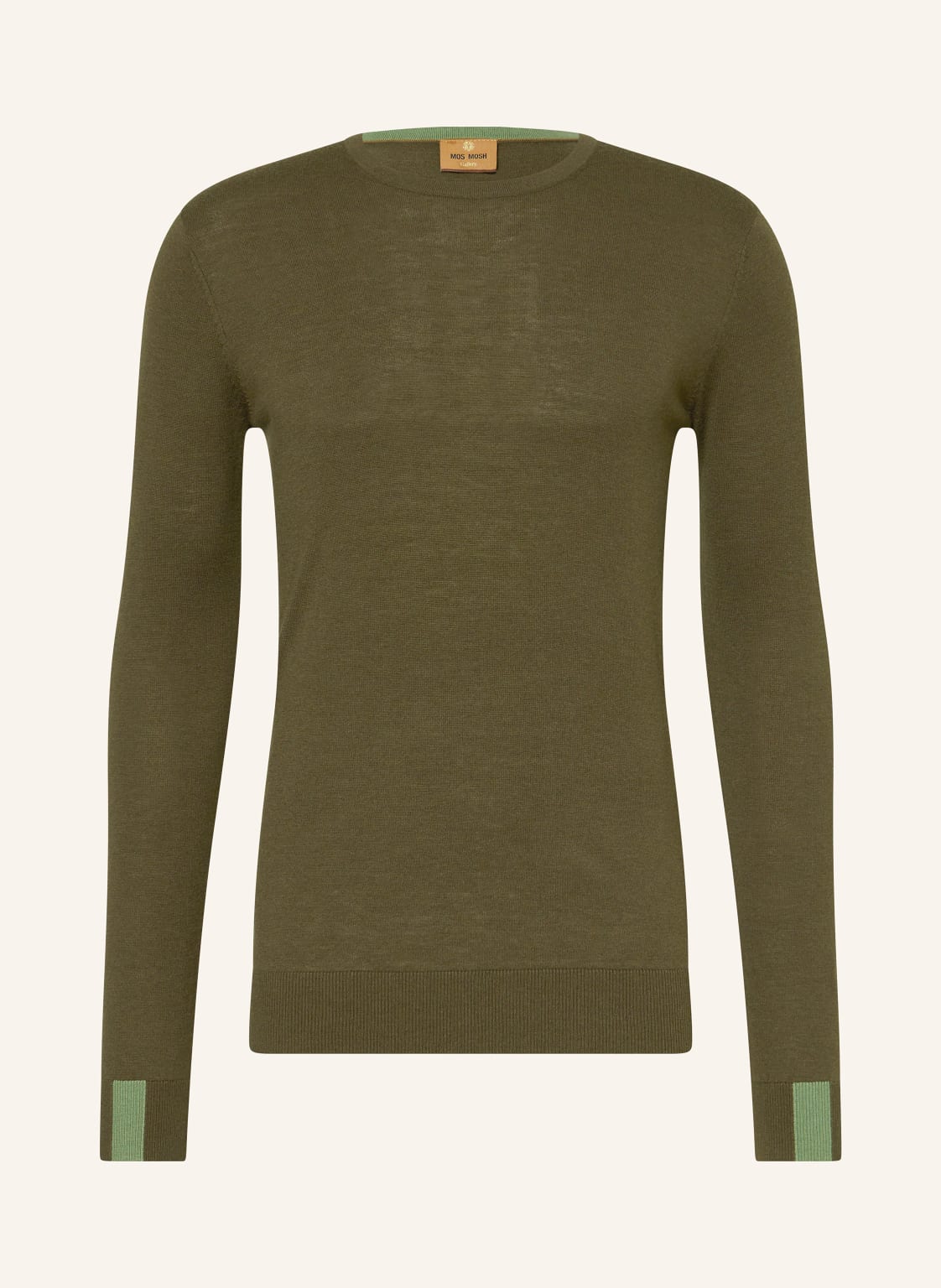 Mos Mosh Gallery Pullover Mmgadam gruen von MOS MOSH Gallery