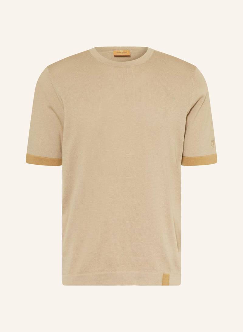 Mos Mosh Gallery Strickshirt Mmgjustin beige von MOS MOSH Gallery