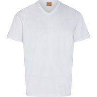 MOS MOSH Gallery Glattes T-Shirt mit V-Ausschnitt und Polygiene-Ausstattung von MOS MOSH Gallery