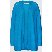 MOS MOSH Cardigan in Ripp-Optik in Royal, Größe XS von MOS MOSH