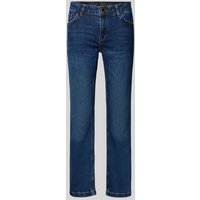 MOS MOSH Flared Fit Jeans im 5-Pocket-Design Modell 'ASHLEY' in Dunkelblau, Größe 26 von MOS MOSH