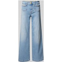 MOS MOSH Flared Jeans mit Pattentaschen Modell 'COLETTE' in Hellblau, Größe 28 von MOS MOSH