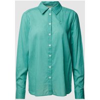 MOS MOSH Hemdbluse mit Motiv-Stitching Modell 'VINA' in Mint, Größe XS von MOS MOSH