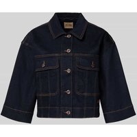 MOS MOSH Jeansjacke mit 3/4-Arm Modell 'Penn' in Dunkelblau, Größe L von MOS MOSH