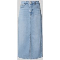 MOS MOSH Jeansrock mit Gehschlitz Modell 'MELLA' in Jeansblau, Größe 25 von MOS MOSH