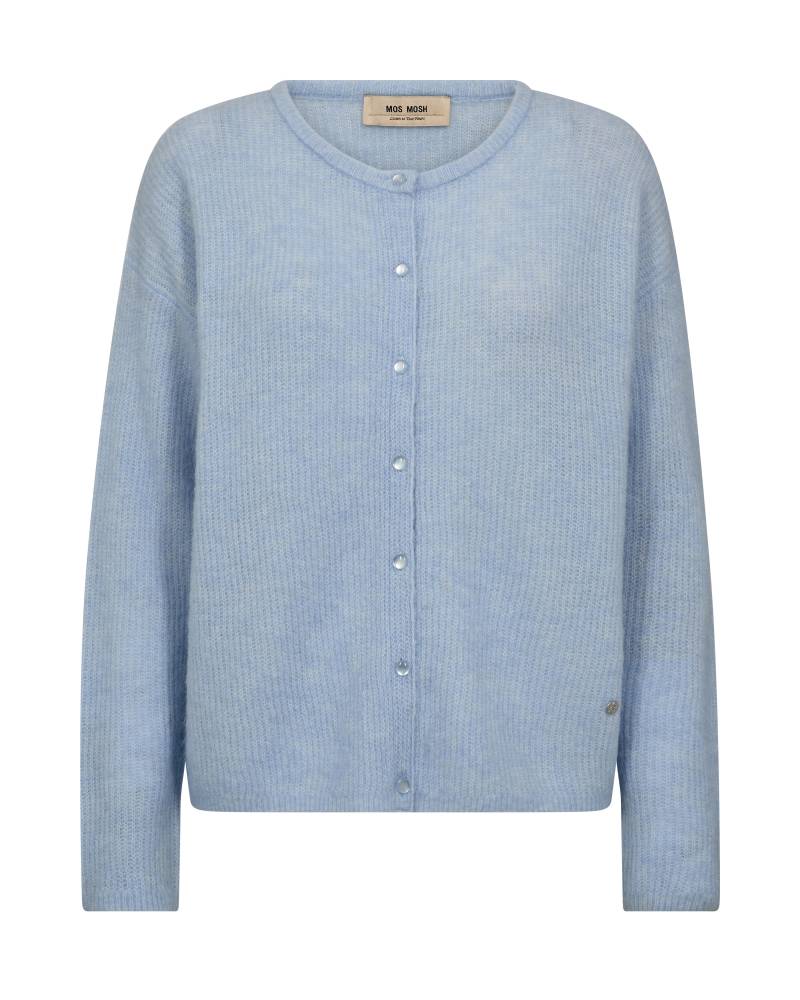 MOS MOSH - MMAlmine Knit Cardigan cashmere blue - Gr. - L von MOS MOSH