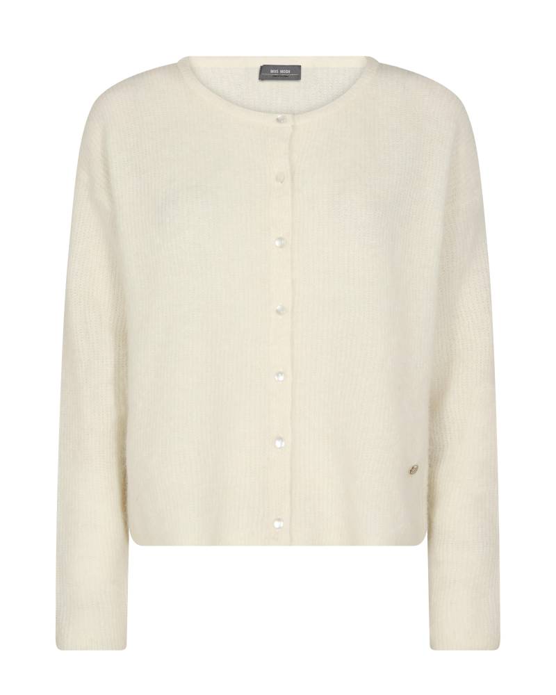 MOS MOSH - MMAlmine Knit Cardigan ecru - Gr. - L von MOS MOSH