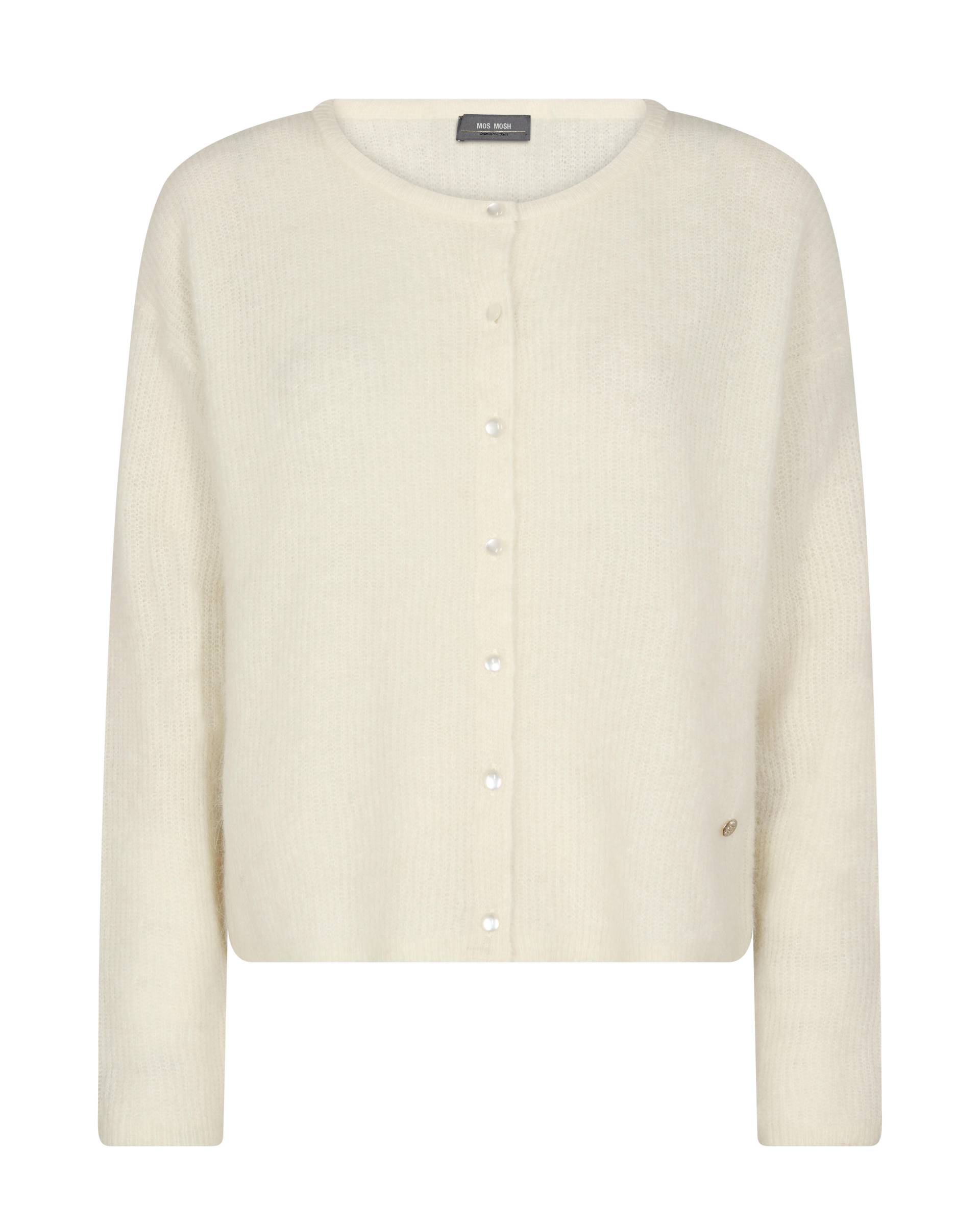 MOS MOSH - MMAlmine Knit Cardigan ecru - Gr. - XL von MOS MOSH