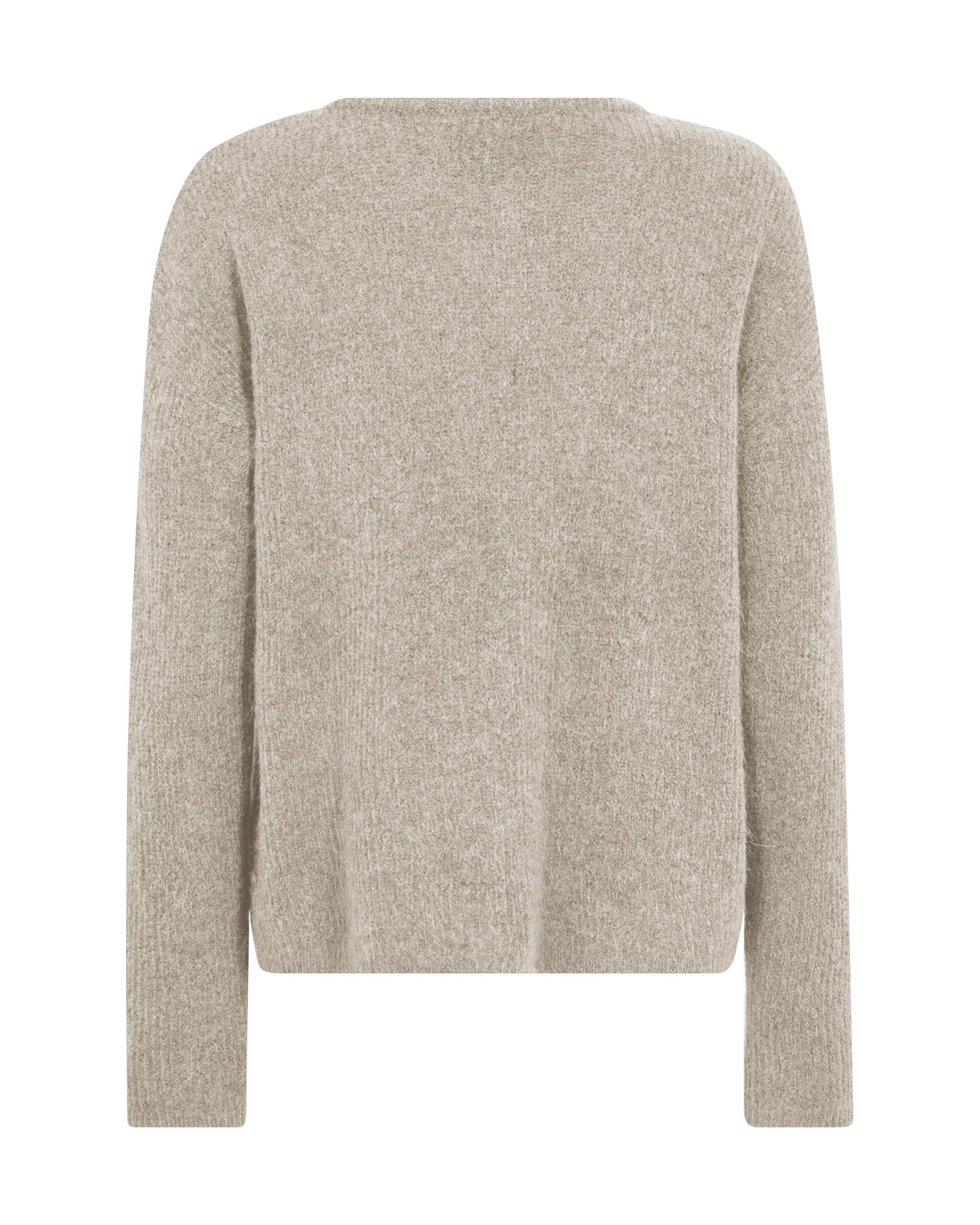 MOS MOSH - MMAlmine Knit Cardigan feather gray - Gr. - M von MOS MOSH