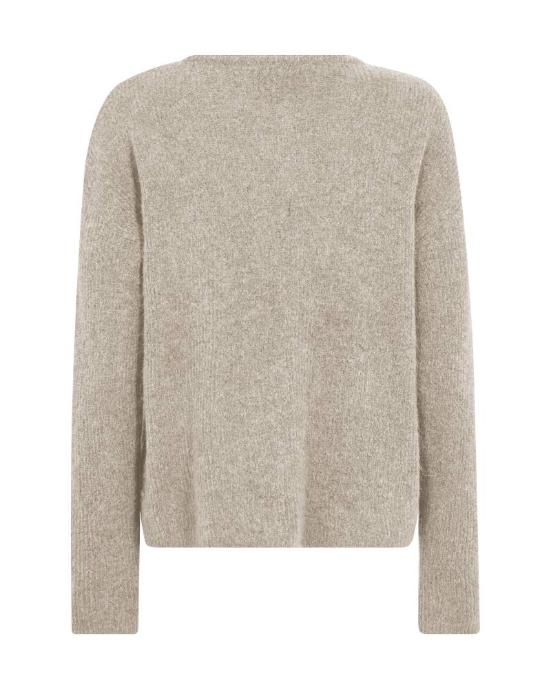 MOS MOSH - MMAlmine Knit Cardigan feather gray - Gr. - XL von MOS MOSH