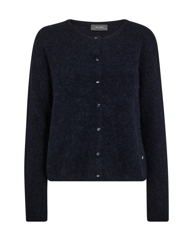 MOS MOSH - MMAlmine Knit Cardigan salute navy - Gr. - XL von MOS MOSH
