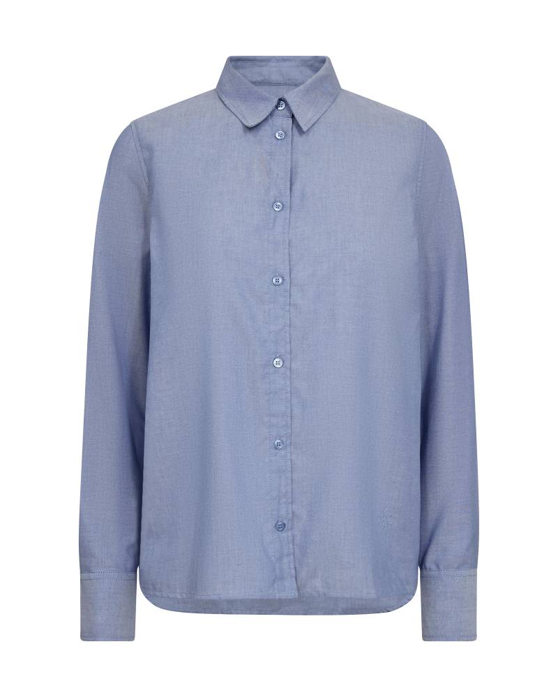 MOS MOSH - MMAnica Oxford Shirt velvet morning - Gr. - XL von MOS MOSH