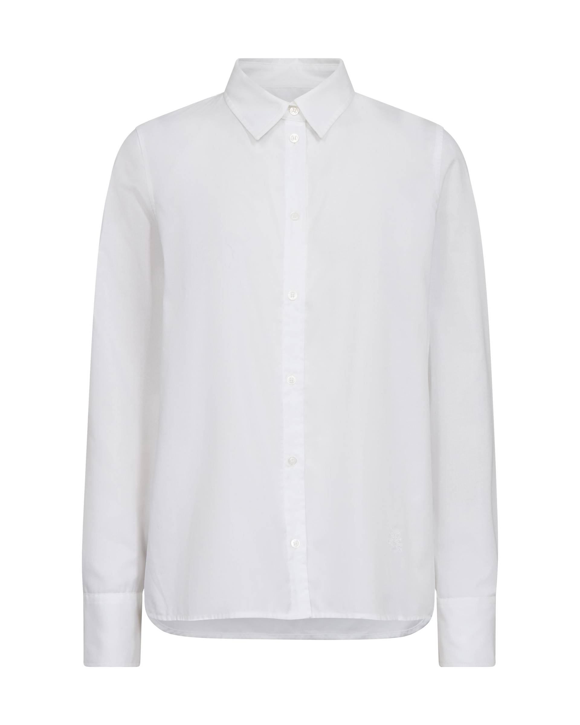 MOS MOSH - MMAnica Oxford Shirt white - Gr. - L von MOS MOSH