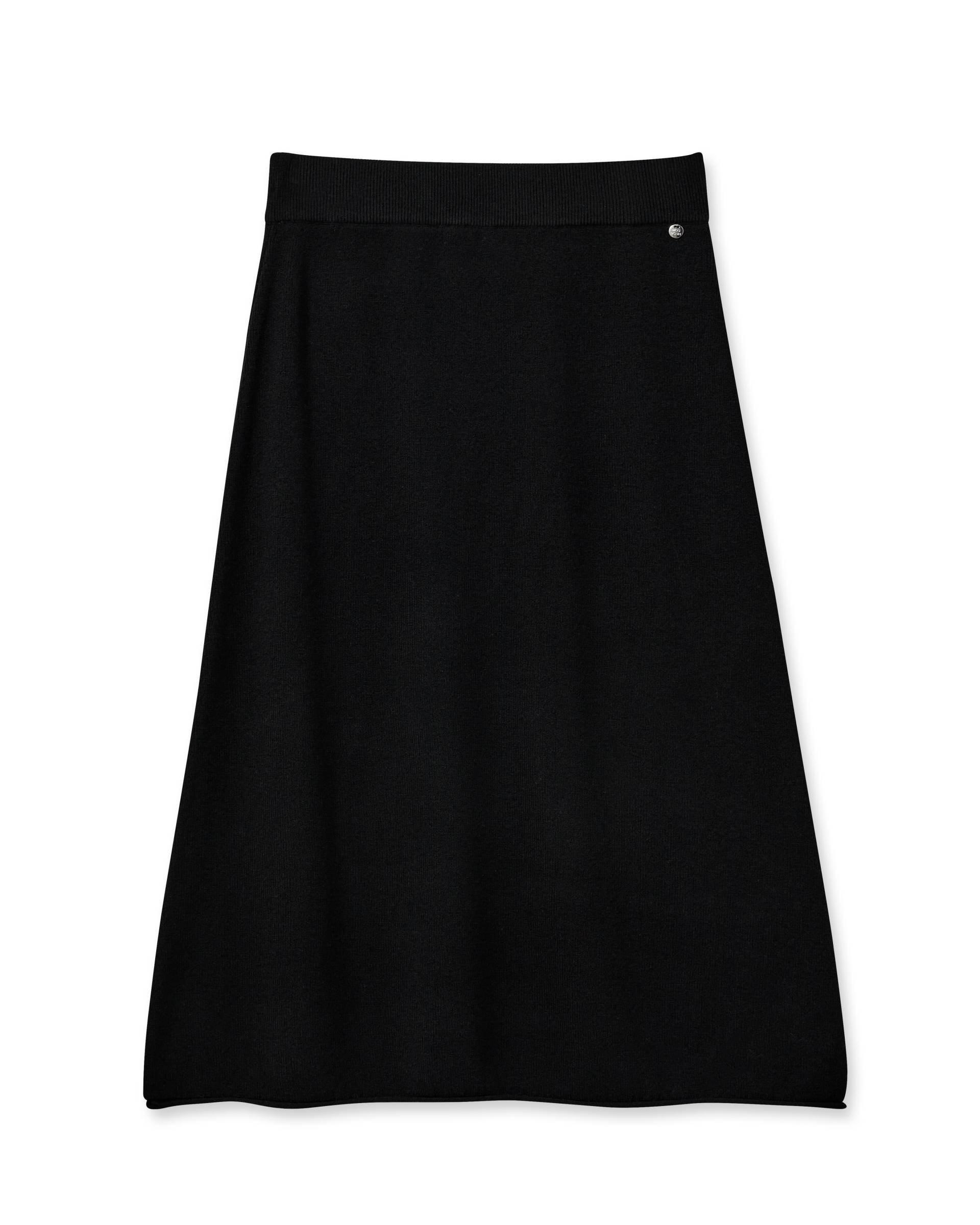 MOS MOSH - MMCardi Knit Skirt black - Gr. - S von MOS MOSH