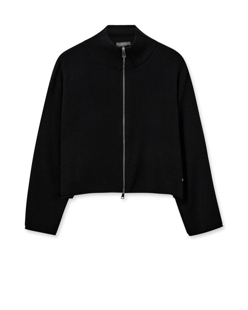 MOS MOSH - MMCardi Zip Cardigan black - Gr. - S von MOS MOSH
