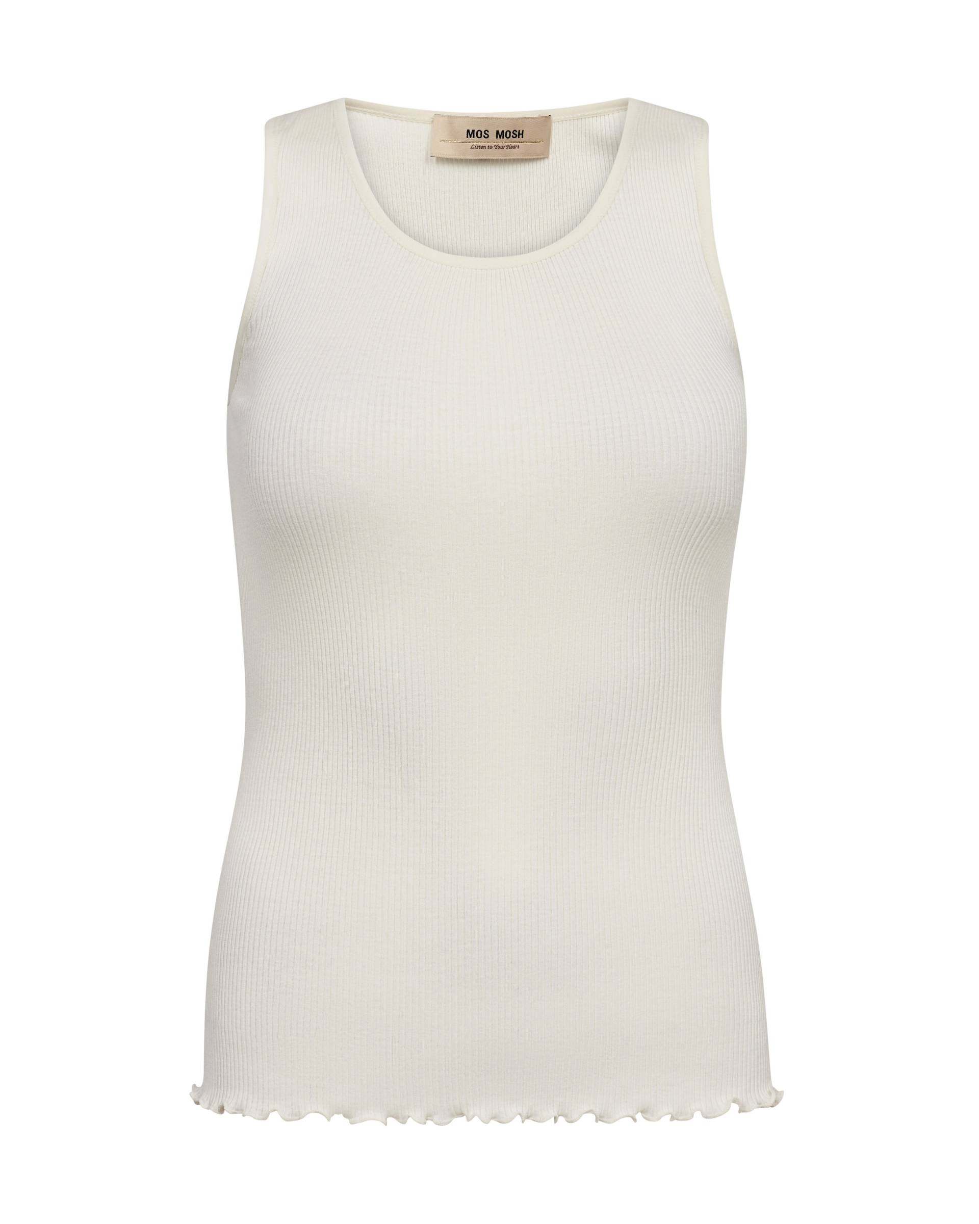 MOS MOSH - MMElaine Seamless Silk Tank Top ecru von MOS MOSH
