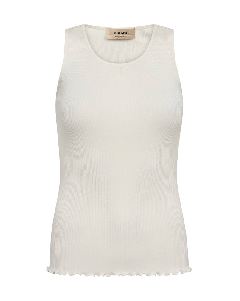 MOS MOSH - MMElaine Seamless Silk Tank Top ecru von MOS MOSH
