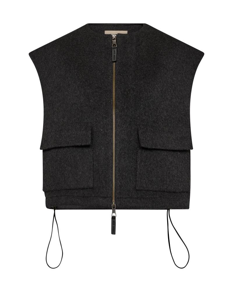 MOS MOSH - MMElise Loisa Wool Vest - Gr. - M von MOS MOSH
