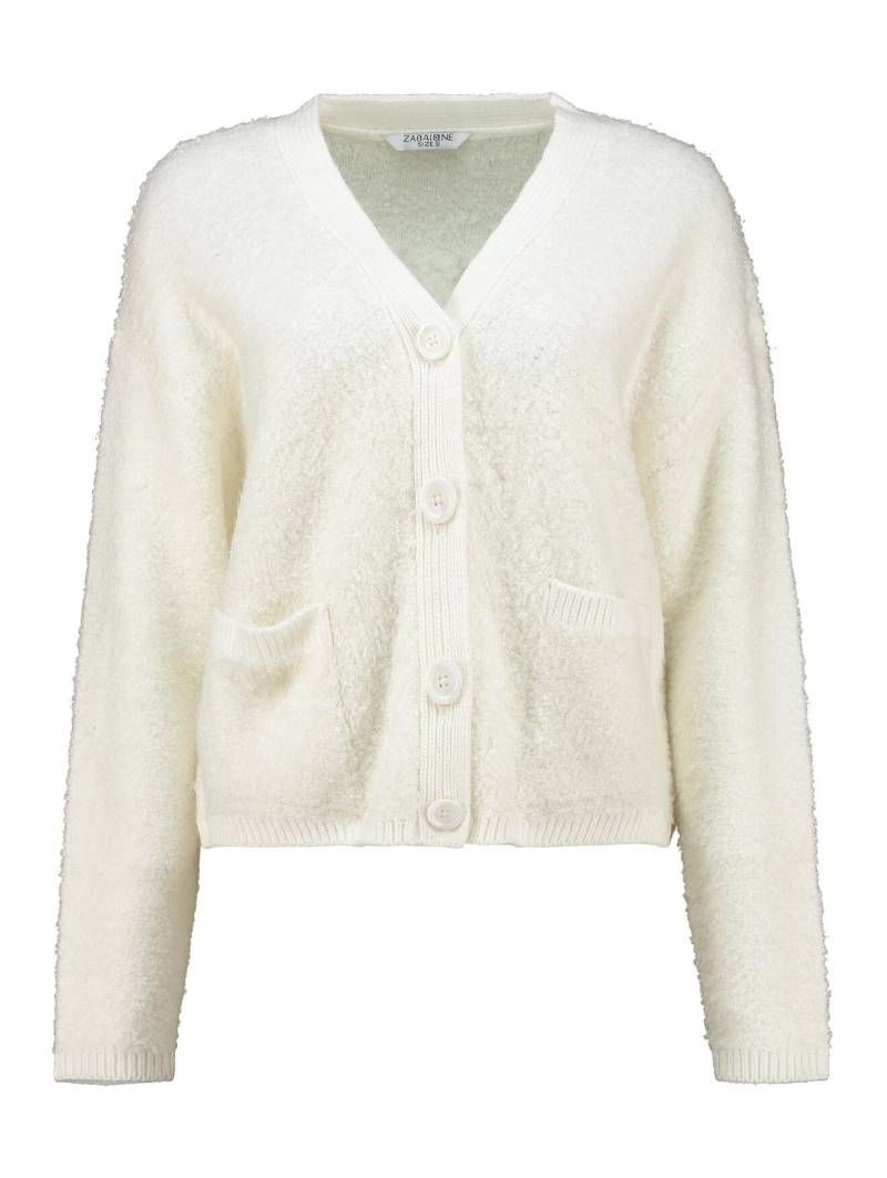 Zabaione - Cardigan Ru44bina offwhite - Gr. - M von Zabaione