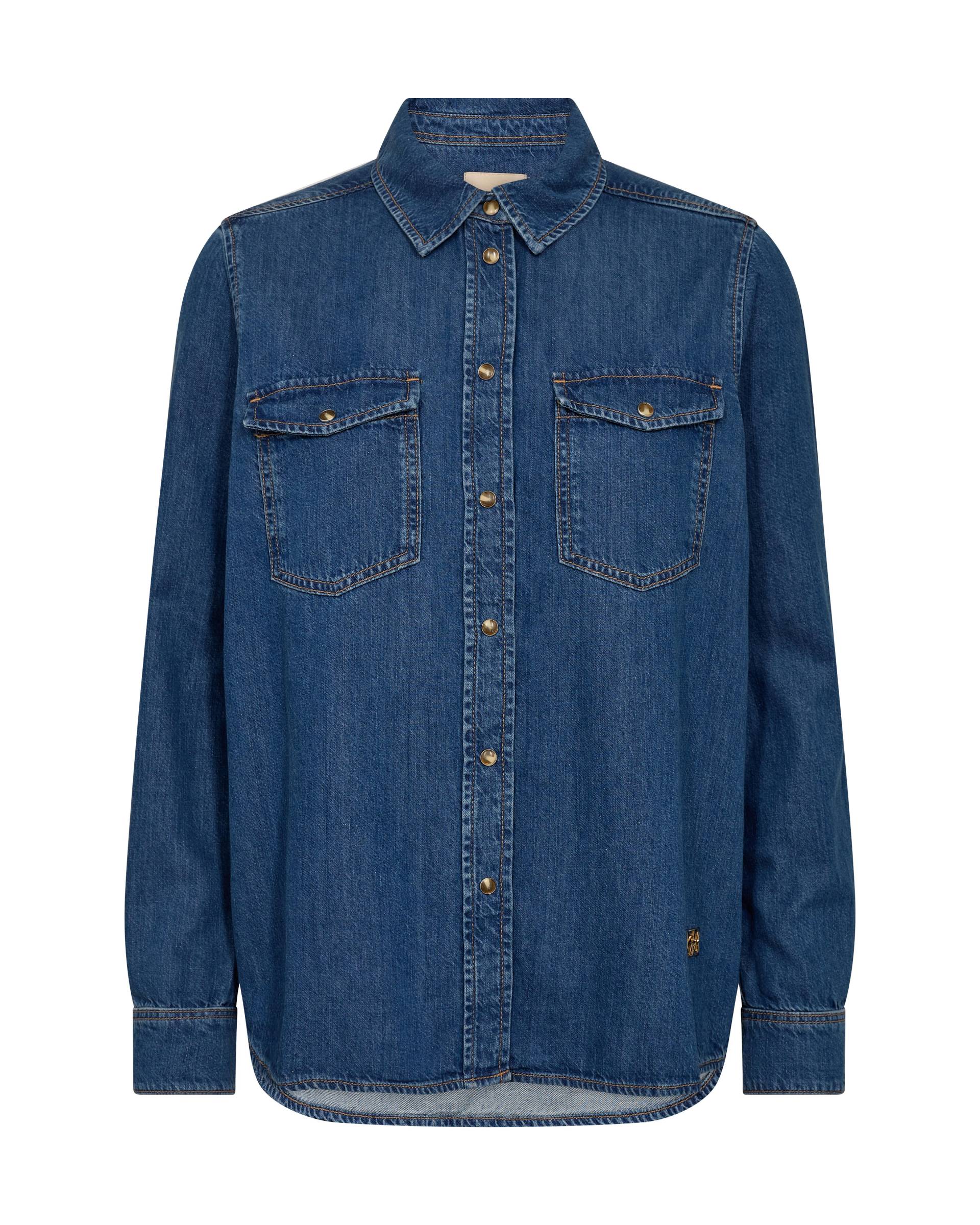 MOS MOSH - MMNatalie Denim Shirt blue - Gr. - S von MOS MOSH