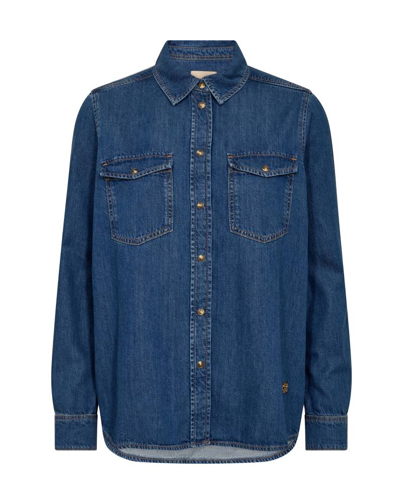 MOS MOSH - MMNatalie Denim Shirt blue - Gr. - S von MOS MOSH