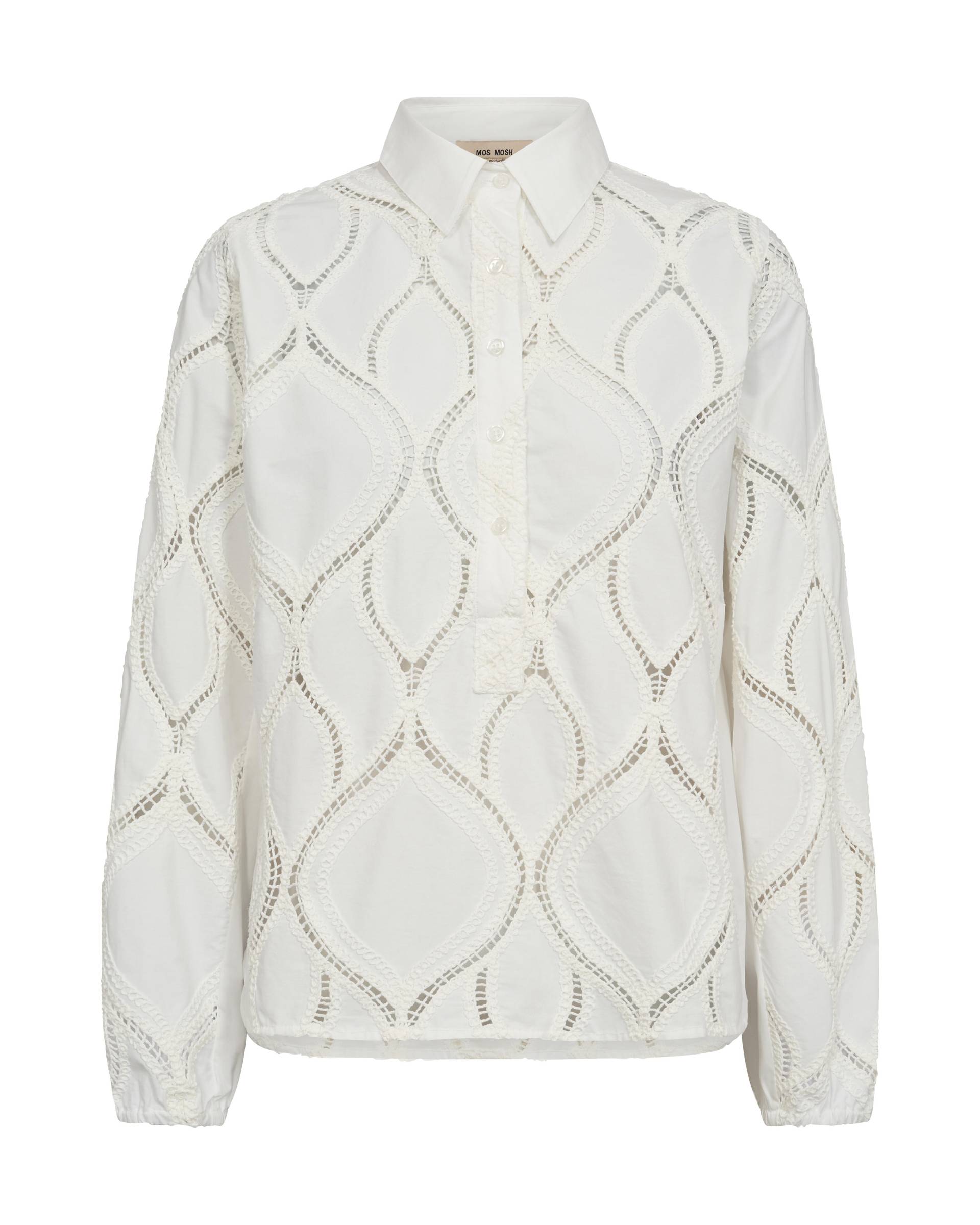 MOS MOSH - MMNolin Caminno Shirt ecru - Gr. - M von MOS MOSH