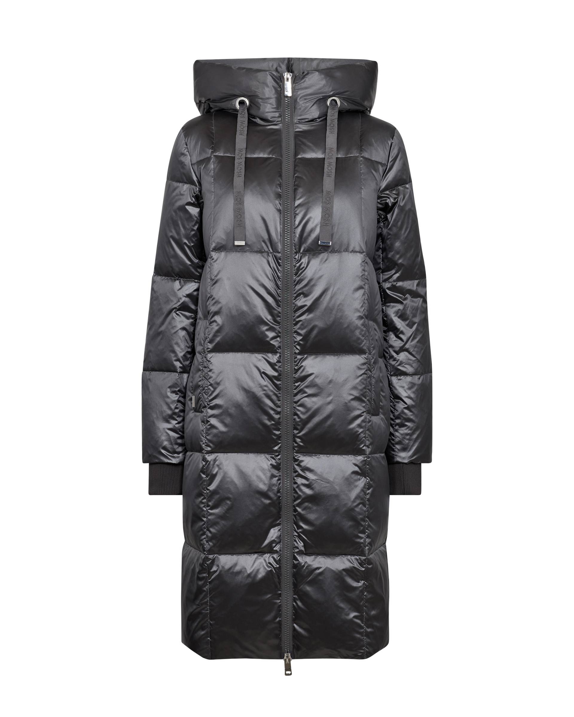MOS MOSH - MMNova Metallic Down Jacket dark grey - Gr. - XL von MOS MOSH