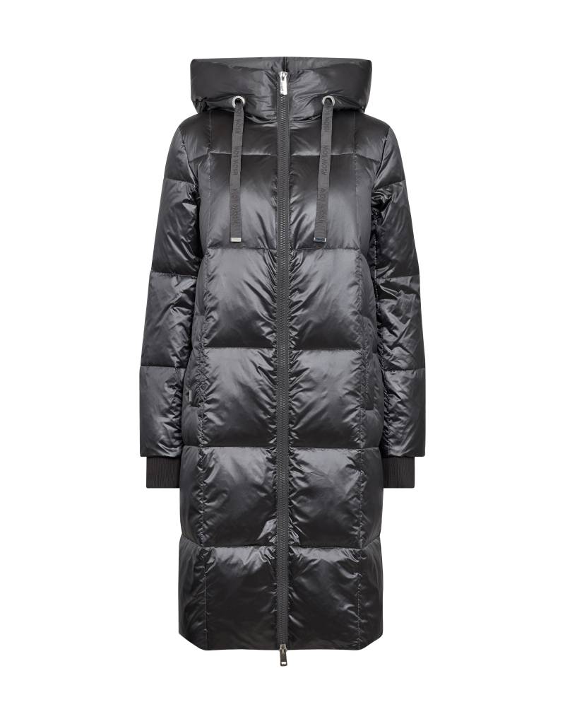 MOS MOSH - MMNova Metallic Down Jacket dark grey - Gr. - XS von MOS MOSH