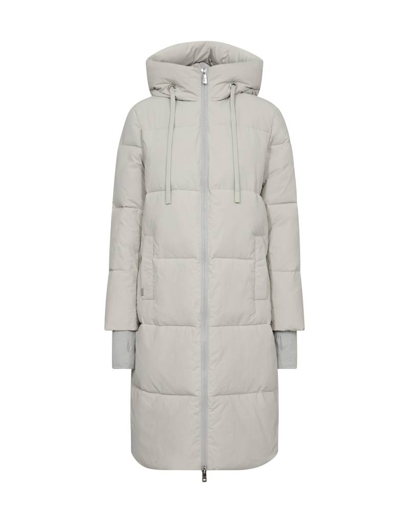 MOS MOSH - MMOllie Terma Long Coat glacier gray - Gr. - M von MOS MOSH