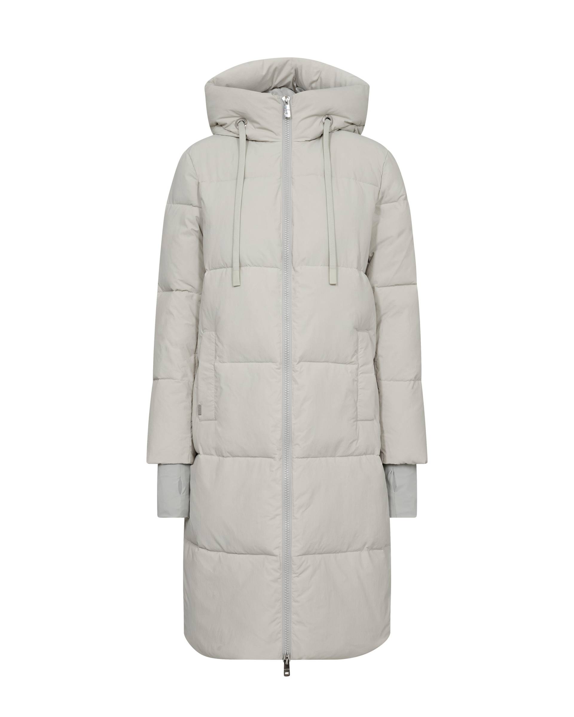 MOS MOSH - MMOllie Terma Long Coat glacier gray - Gr. - XL von MOS MOSH