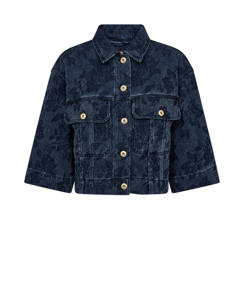 MOS MOSH - MMPenn Floret Jacket blue - Gr. - L von MOS MOSH