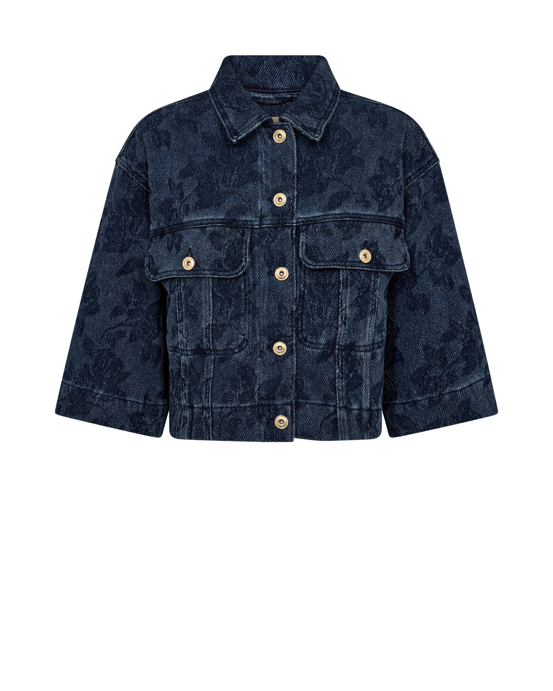 MOS MOSH - MMPenn Floret Jacket blue - Gr. - S von MOS MOSH