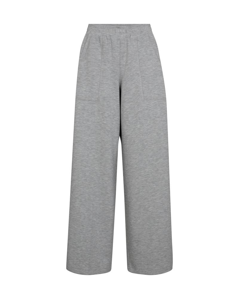 MOS MOSH - MMRenzi Stripe Sweatpants grey melange - Gr. - L von MOS MOSH