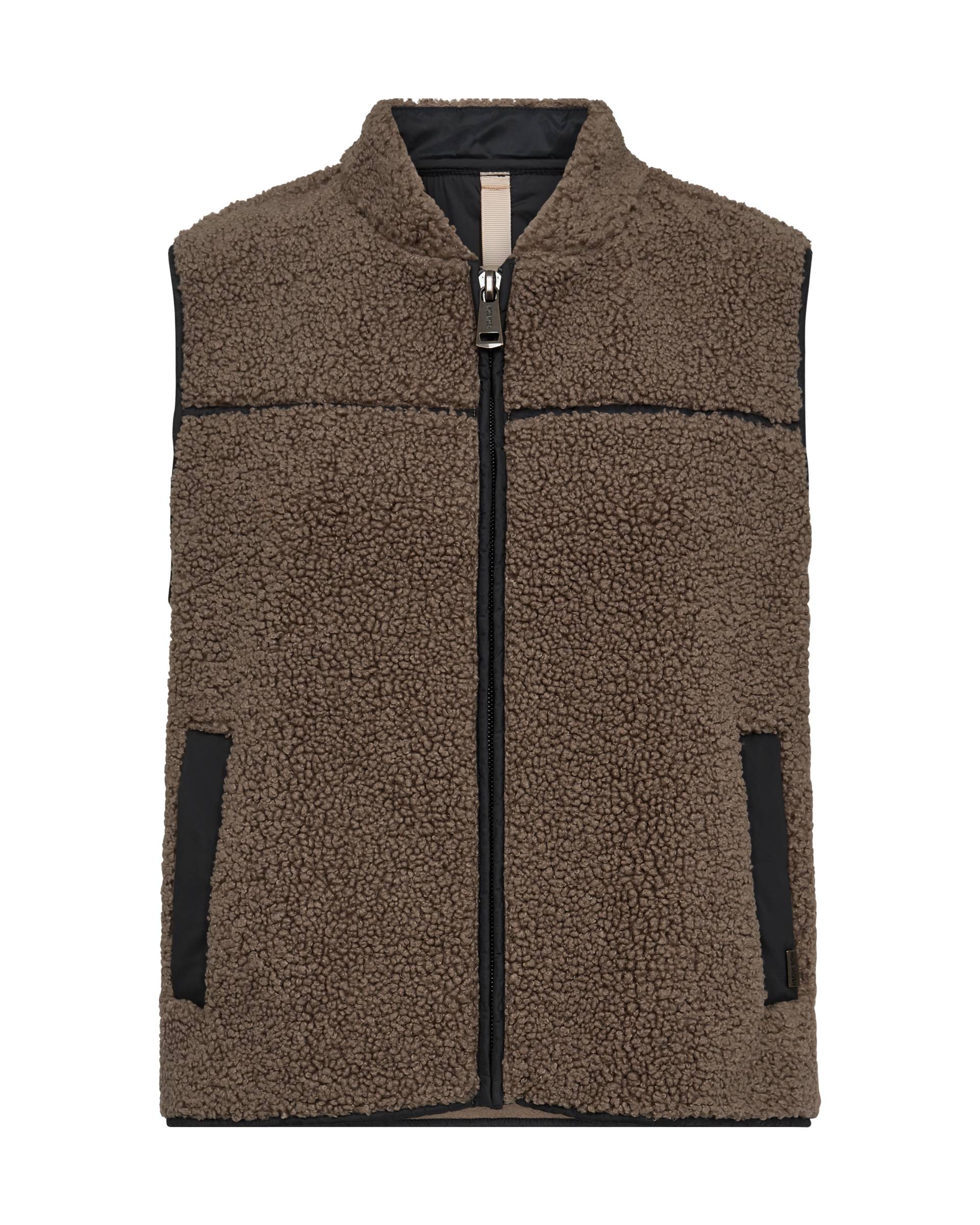 MOS MOSH - MMRowe Teddy Waistcoat - Gr. - S von MOS MOSH