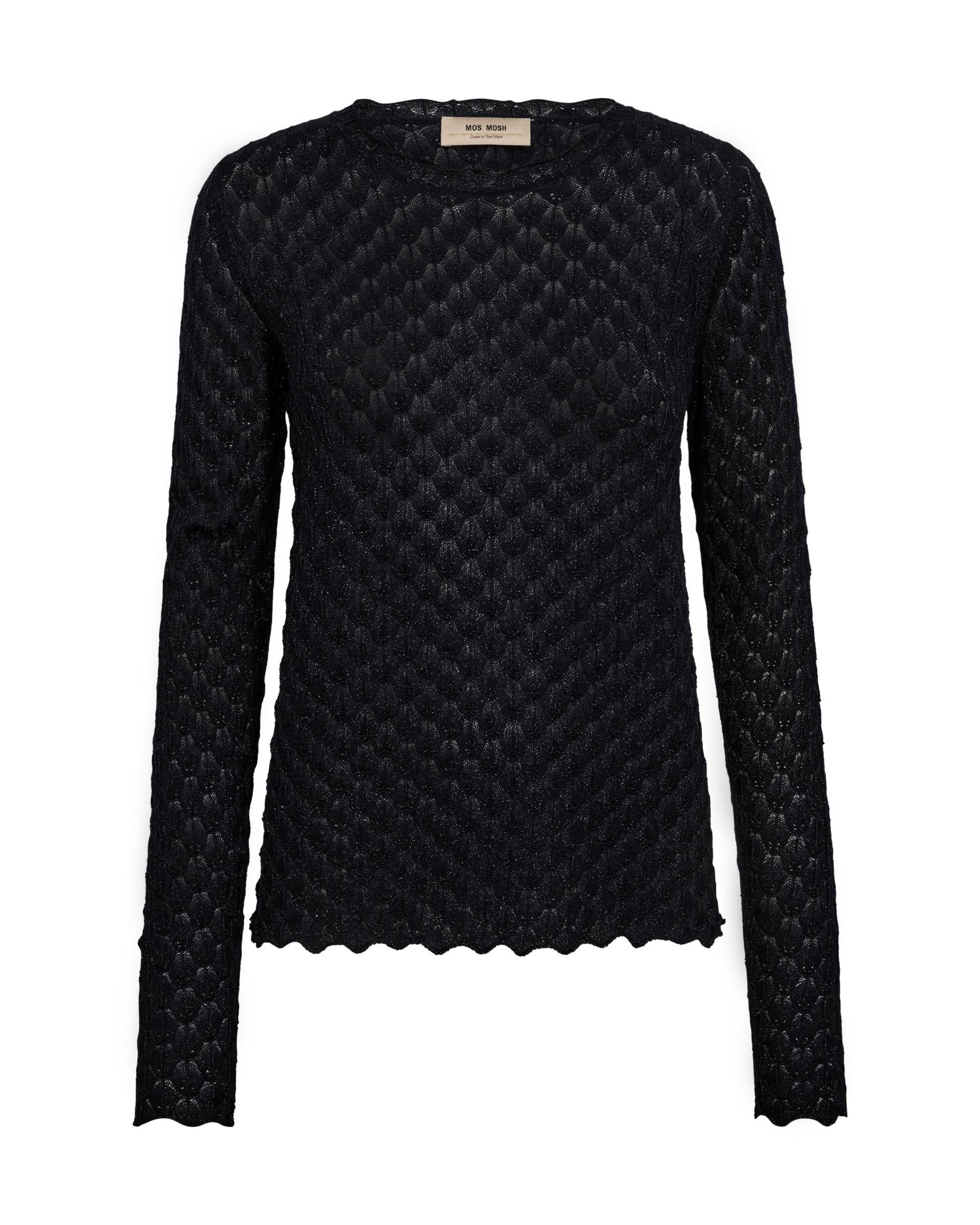 MOS MOSH - MMThaz Relena Lux Knit salute navy - Gr. - L von MOS MOSH