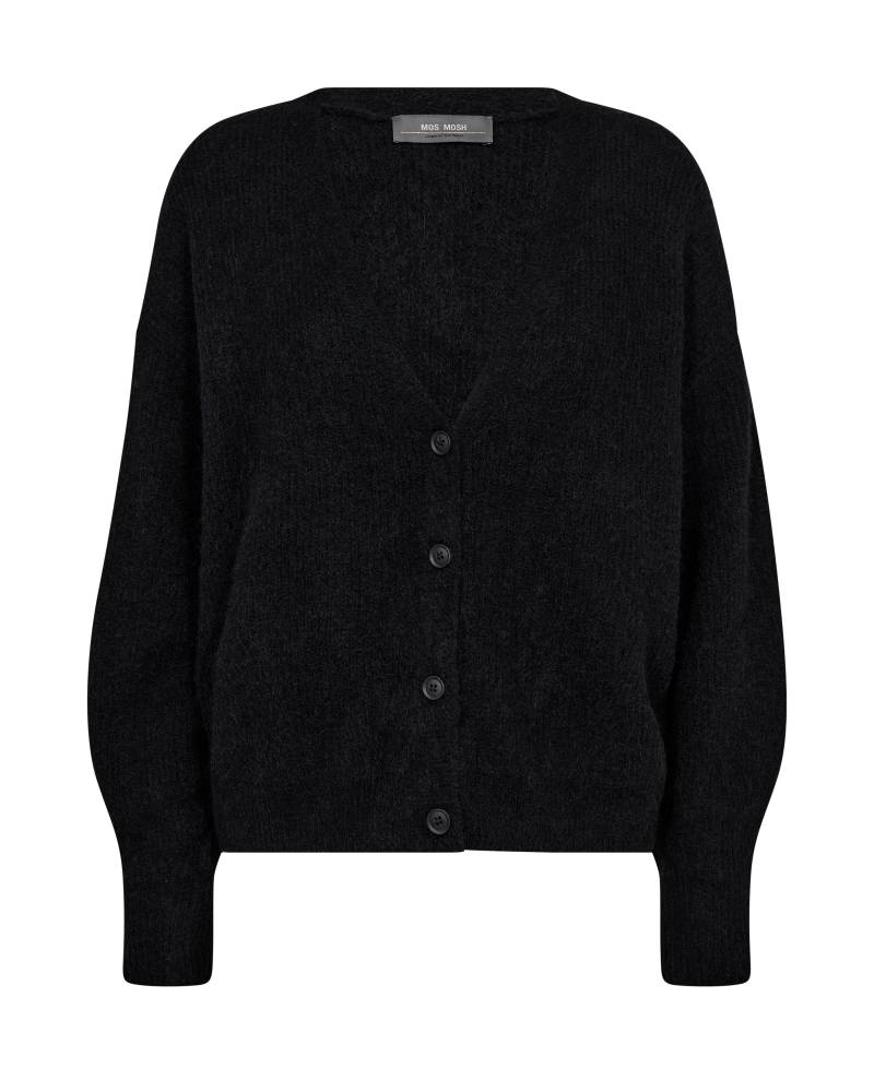 MOS MOSH - MMThora V-Neck Knit Cardigan black - Gr. - M von MOS MOSH