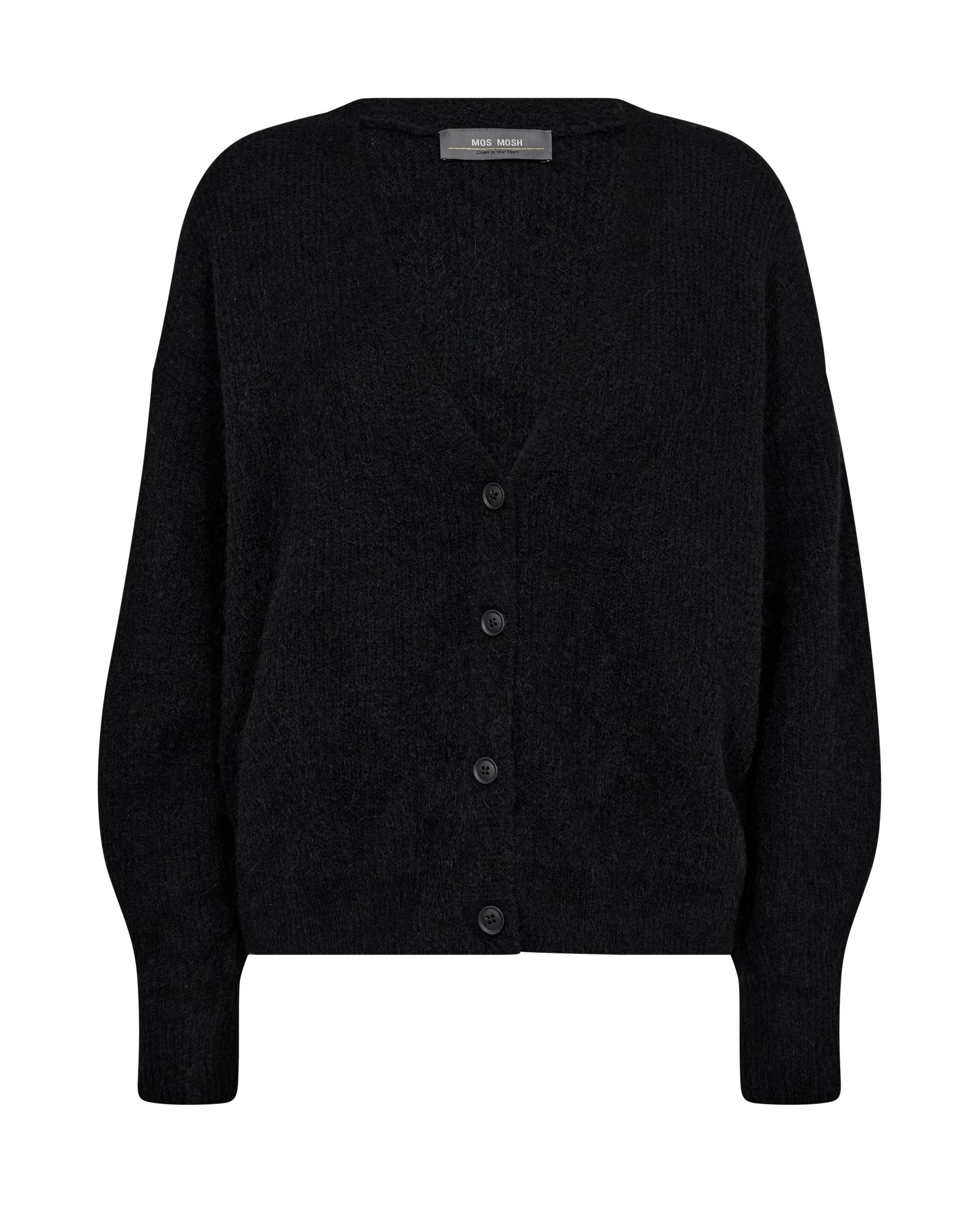 MOS MOSH - MMThora V-Neck Knit Cardigan black - Gr. - XS von MOS MOSH