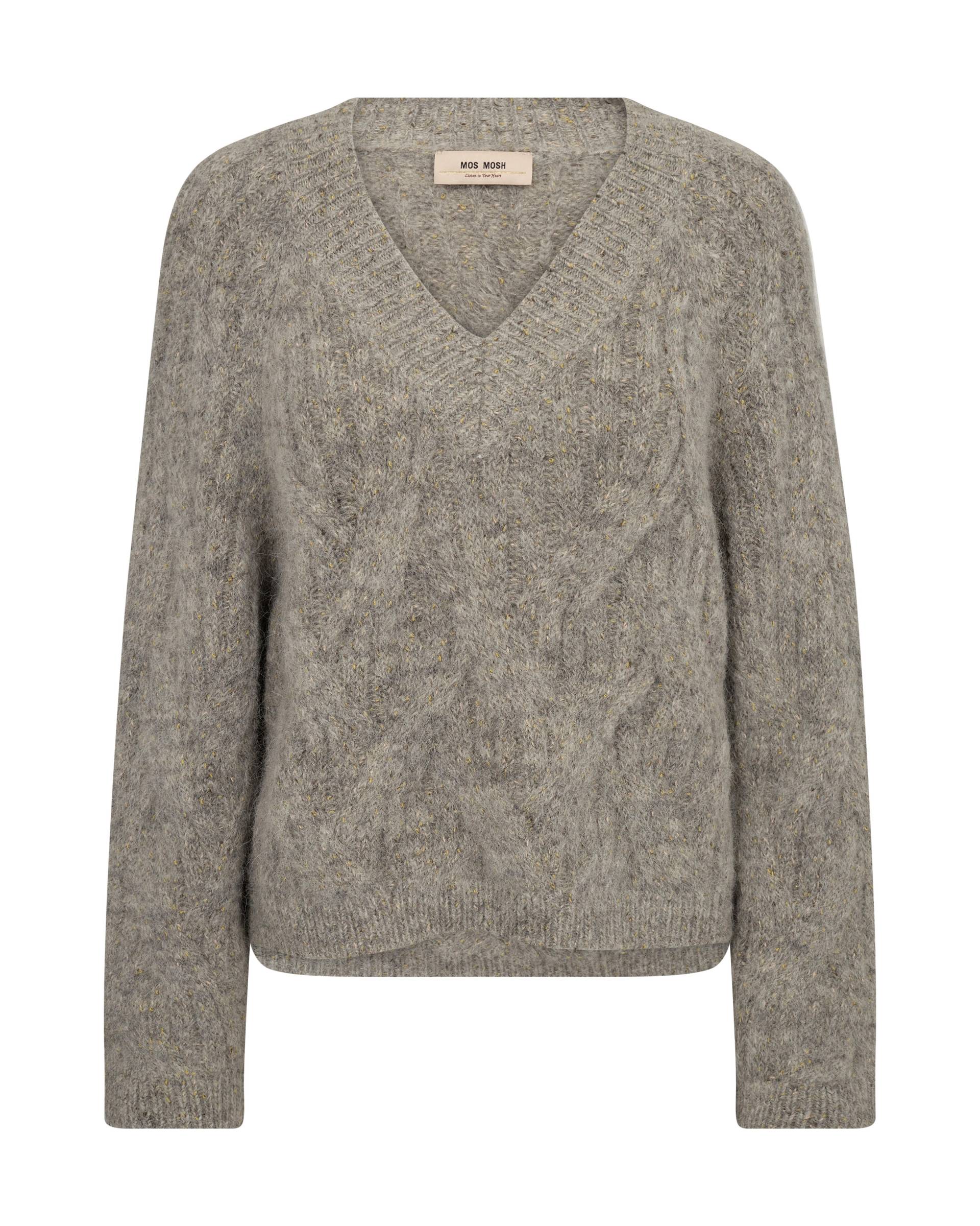 MOS MOSH - MMUnnur Hale V-neck Knit - Gr. - L von MOS MOSH