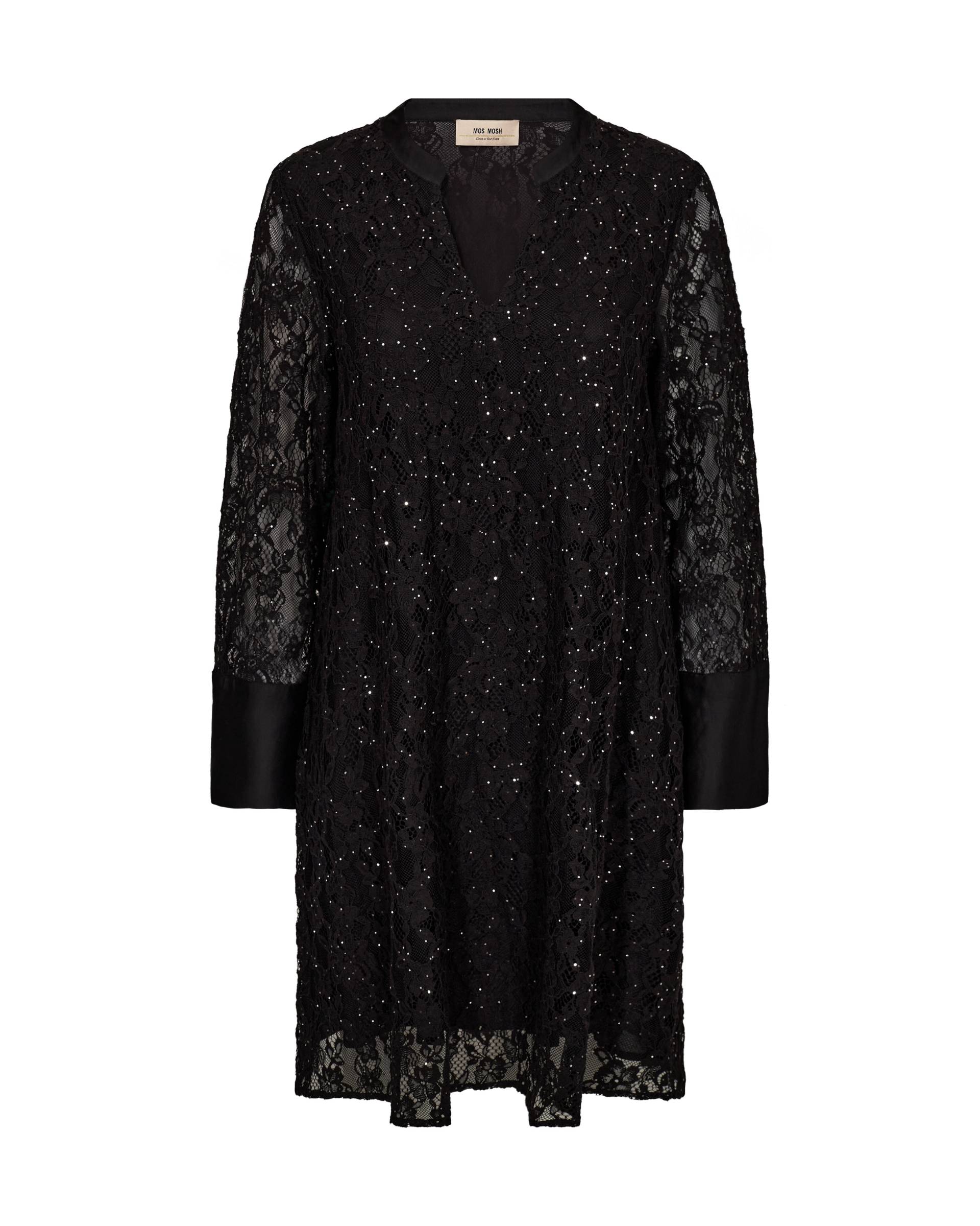 MOS MOSH - MMYeni Lace Sequin Dress black - Gr. - L von MOS MOSH